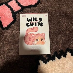 POP Mart Crybaby Wild But Cutie series vinyl face plush keychain CAMO CUTIE